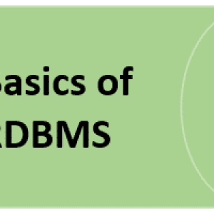 Basics of RDBMS